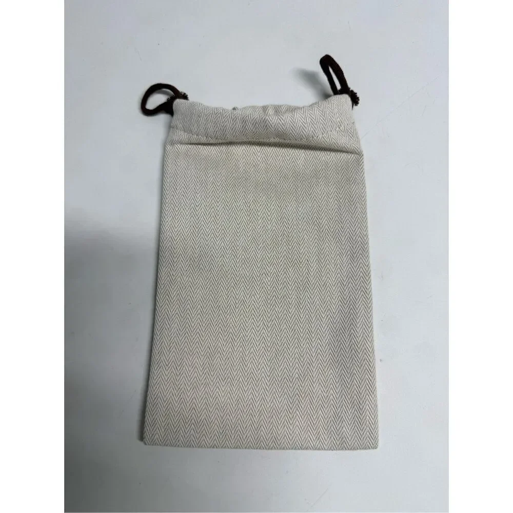 Authetic Hermes Drawstring Dust Bag Size 5 X 8 Inches
